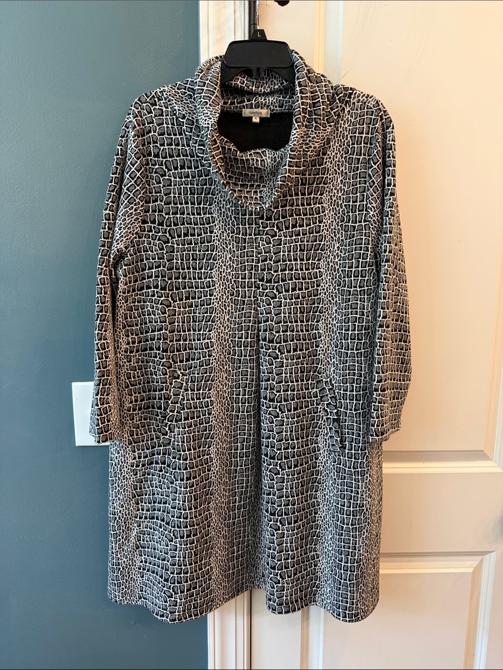 Tyler Boe Snakeskin Dress